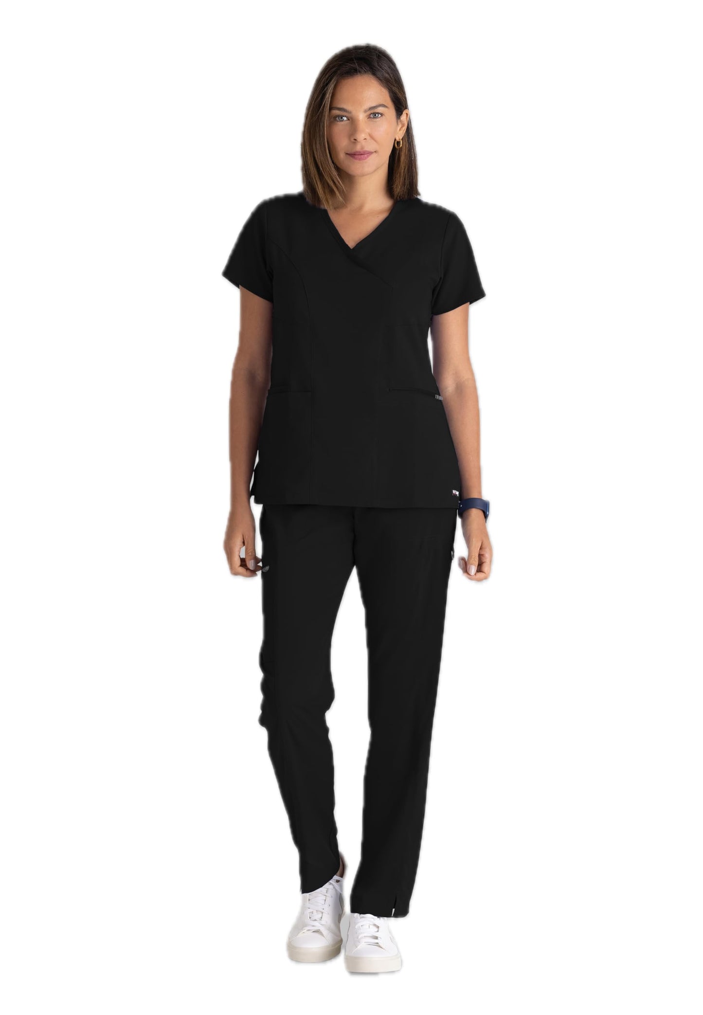 GREY'S ANATOMY Pijama Médica GRST011/GRSP500 Confortable para Dama Pantalón Corte Recto Regular - Scrub Diseño Elegante, Tela Suave y Flexible, Durabilidad, Ajuste Perfecto.