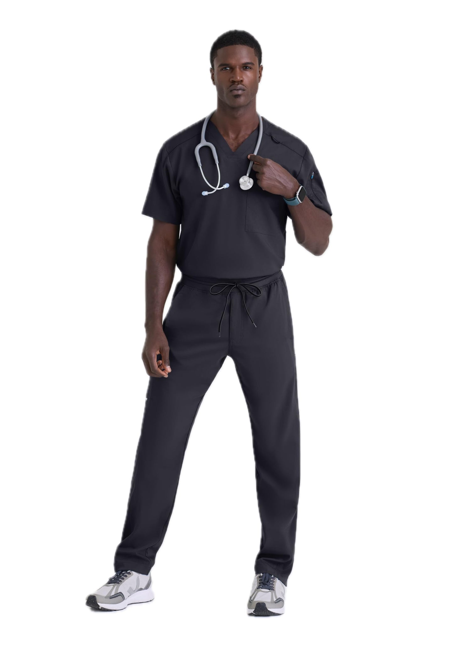 Grey's Anatomy Pijama Médica Barco GRST079/ GRSP617 para Caballero - Confort Ultra, Tela Premium, Durabilidad Asegurada, Estilo Elegante, Ajuste Perfecto,Pantalón Recto.