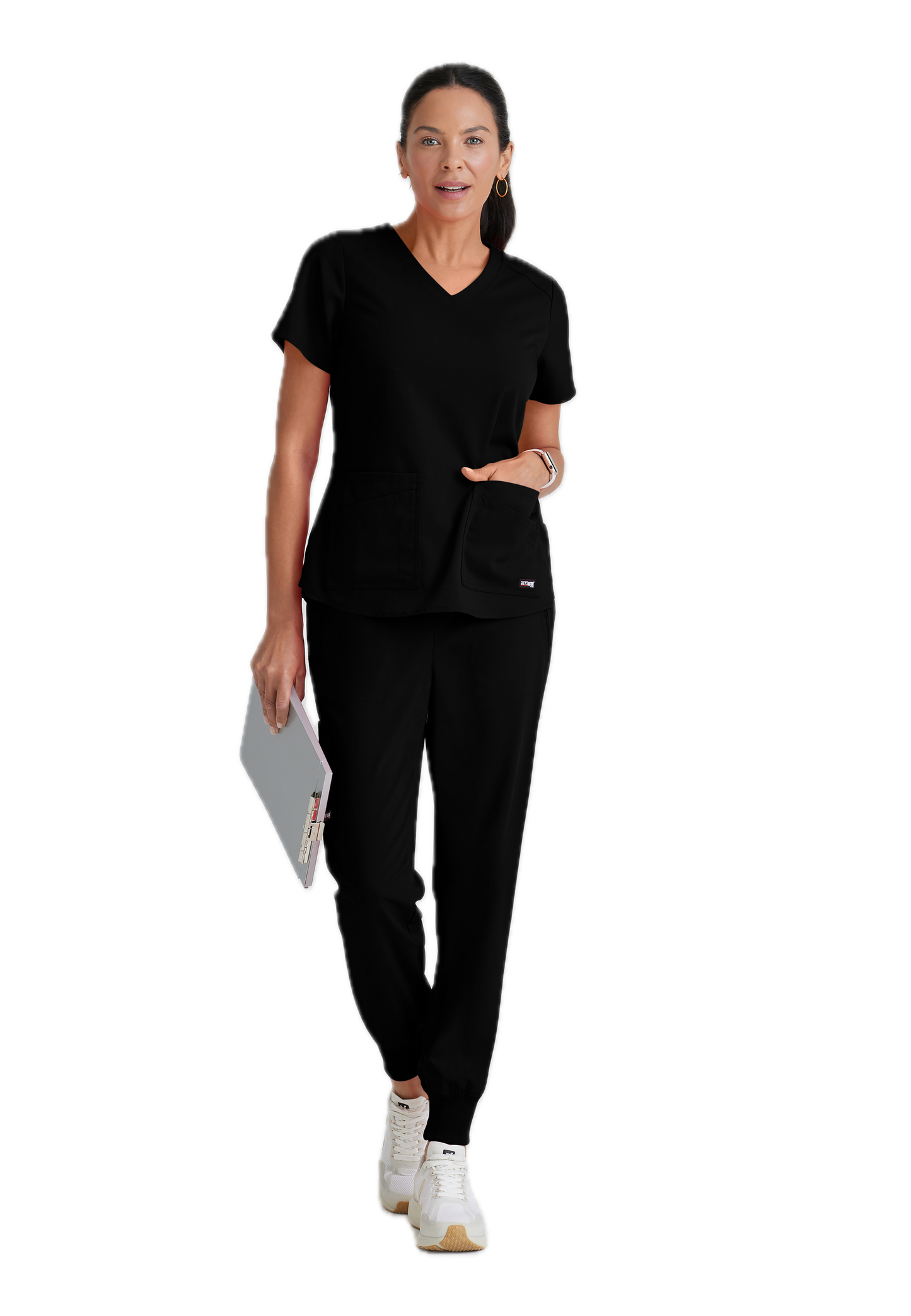 GREY'S ANATOMY Pijama Médica GRST011/GRSP527 Confortable para Dama Pantalón Jogger - Scrub Diseño Elegante, Tela Suave y Flexible, Durabilidad, Ajuste Perfecto.