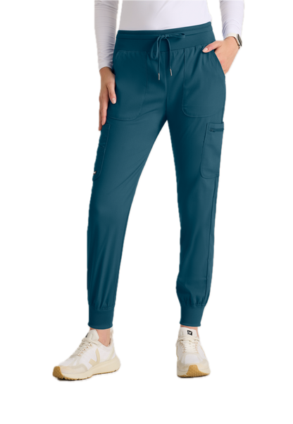 GREY'S ANATOMY Pijama Médica GRST011/GRSP527 Confortable para Dama Pantalón Jogger - Scrub Diseño Elegante, Tela Suave y Flexible, Durabilidad, Ajuste Perfecto.